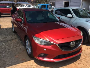 Mazda Atenza, Red, Leather Seats, Auto