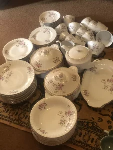 Fine China Dinner And Tea Set