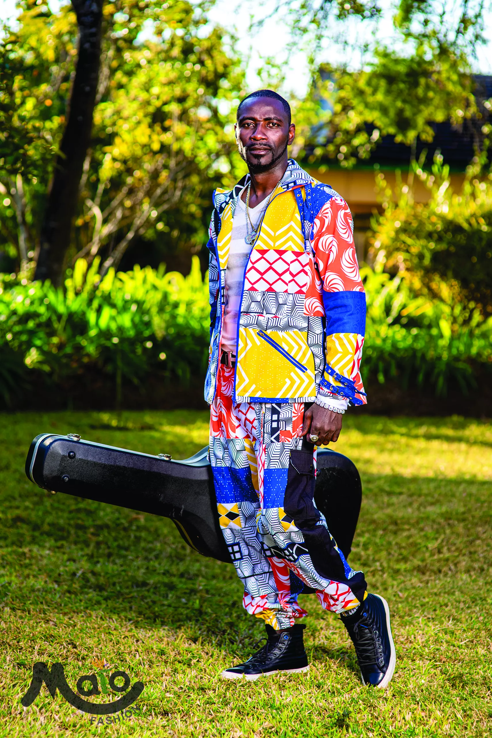 Multi-coloured Military Style Cargo Pant - Image 2