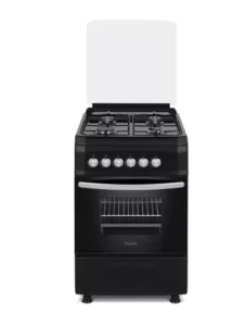 Ferre 4 Plate Gas Stove 50x50 Standalone Black