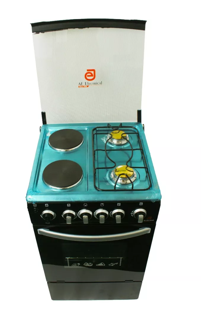 Ae 4 Plate 2 Gas And 2 Electric 50*50 Stove