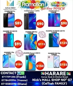 Huawei Original Cellphones