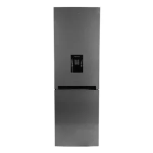 Defy C455 Fridge Freezer, Metallic With Water Dispenser Dac645