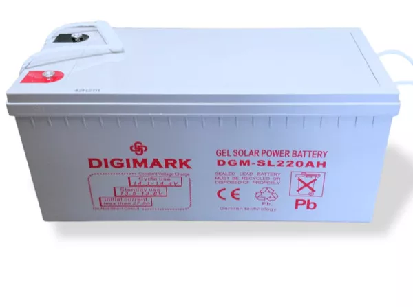 Digimark 120ah 12v Gel Solar Batteries Rechargeable