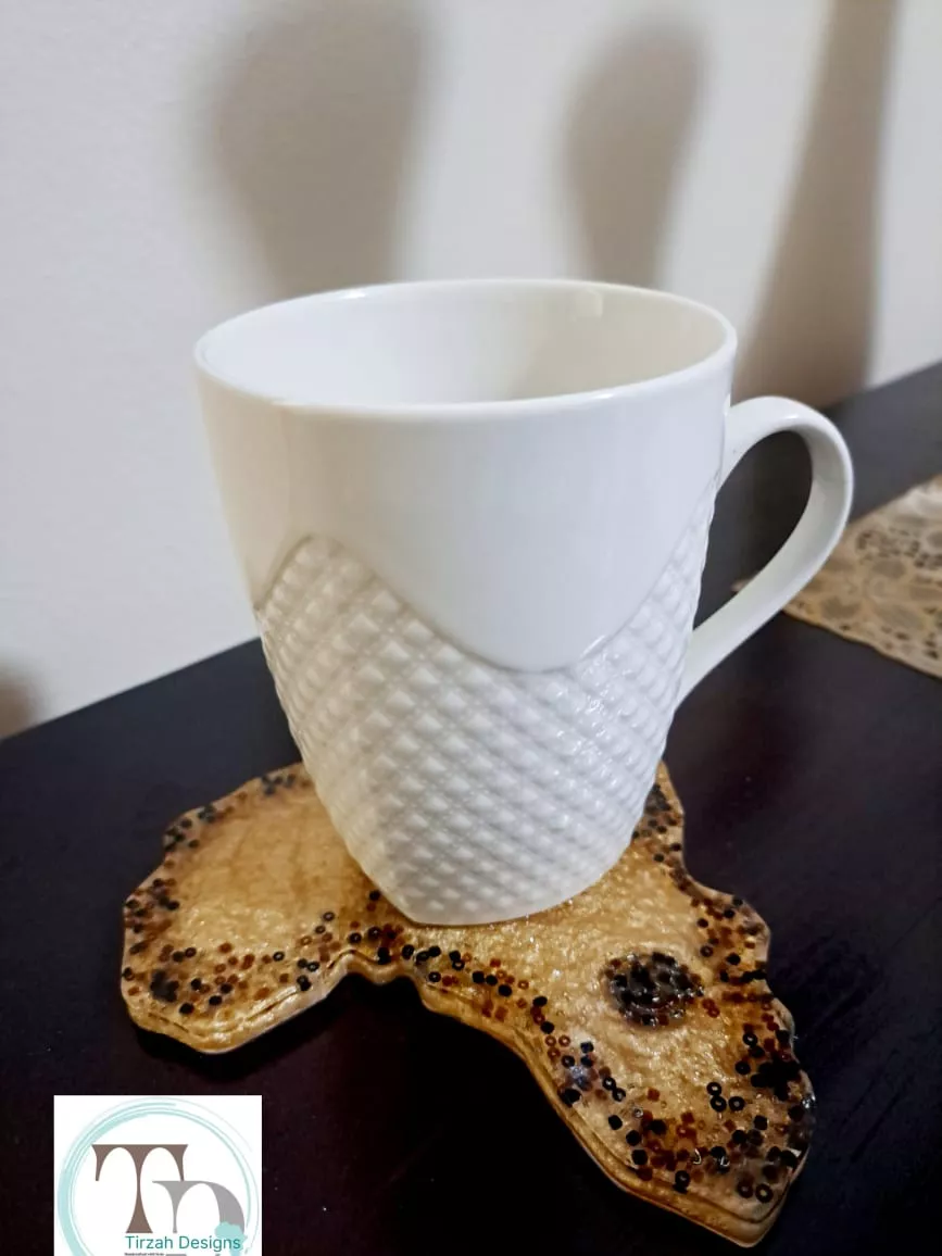 Africa Map Coasters| Table Display| Visitor Gift Ideas. Gift Ideas - Image 3