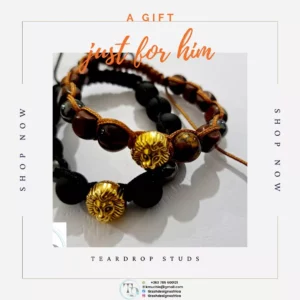 Simba Bracelet| Beaded Bracelet| Shambala Style Bracelet| For Him| Gift| For Her.