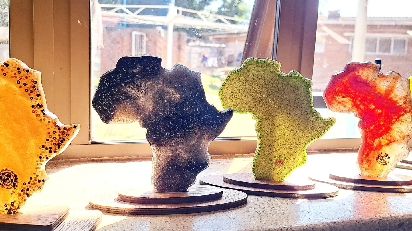 Africa Map Coasters| Table Display| Visitor Gift Ideas. Gift Ideas - Image 4