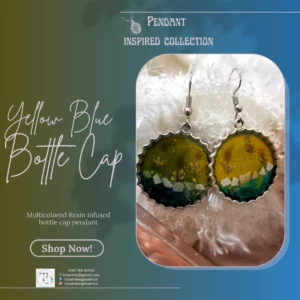 Bottle Cap Earrings | Hoop Earrings | Fun Earrings | Self-care | Gift.