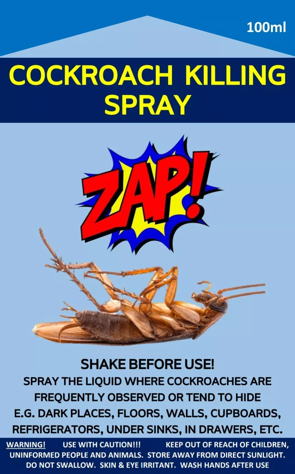Cockroach Killer Spray 100ml - Image 2