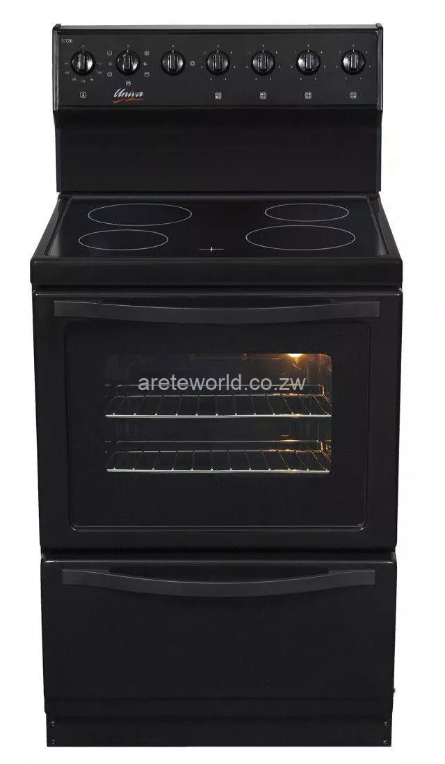 Univa Vitroceramic 4 Plate Stove