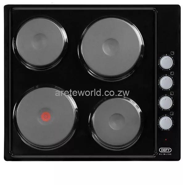 Defy 600mm Slimline Solid Plate Hob