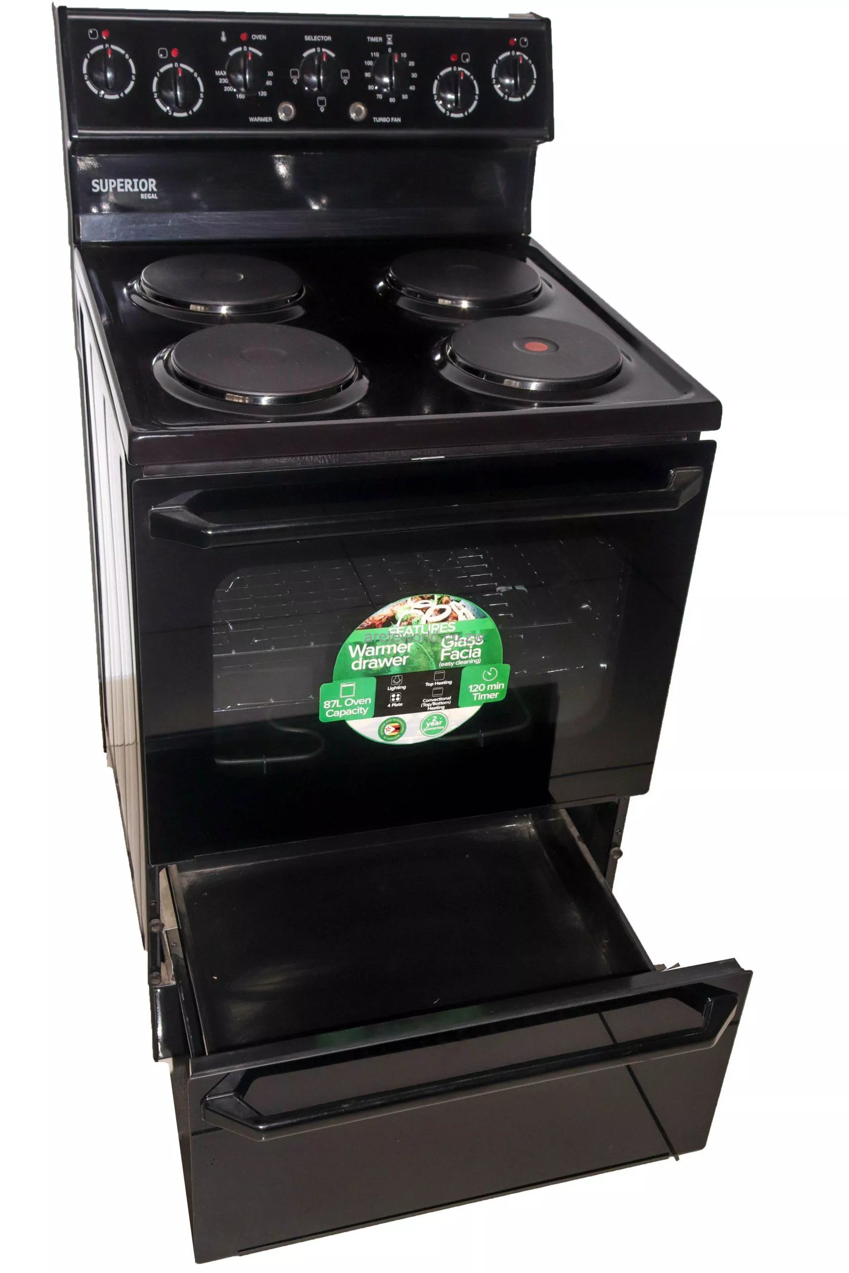 Superior Princes 4 Plate With 2 Hot Plates, Oven And Warmer