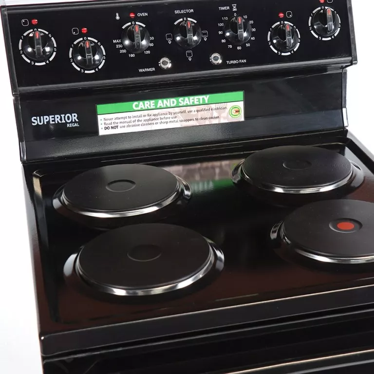 Superior Princes 4 Plate With 2 Hot Plates, Oven And Warmer - Image 3