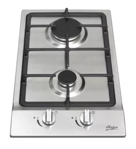 Univa Ugh02s - 2 Burner Built-in Gas Hob - Stainless Steel