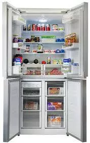 Kelvinator 520l Four 4 Door Black Mirror Fridge/freezer - Image 3