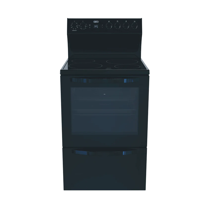 Defy Thermofan Vitroceramic Electric Stove Black Dss617