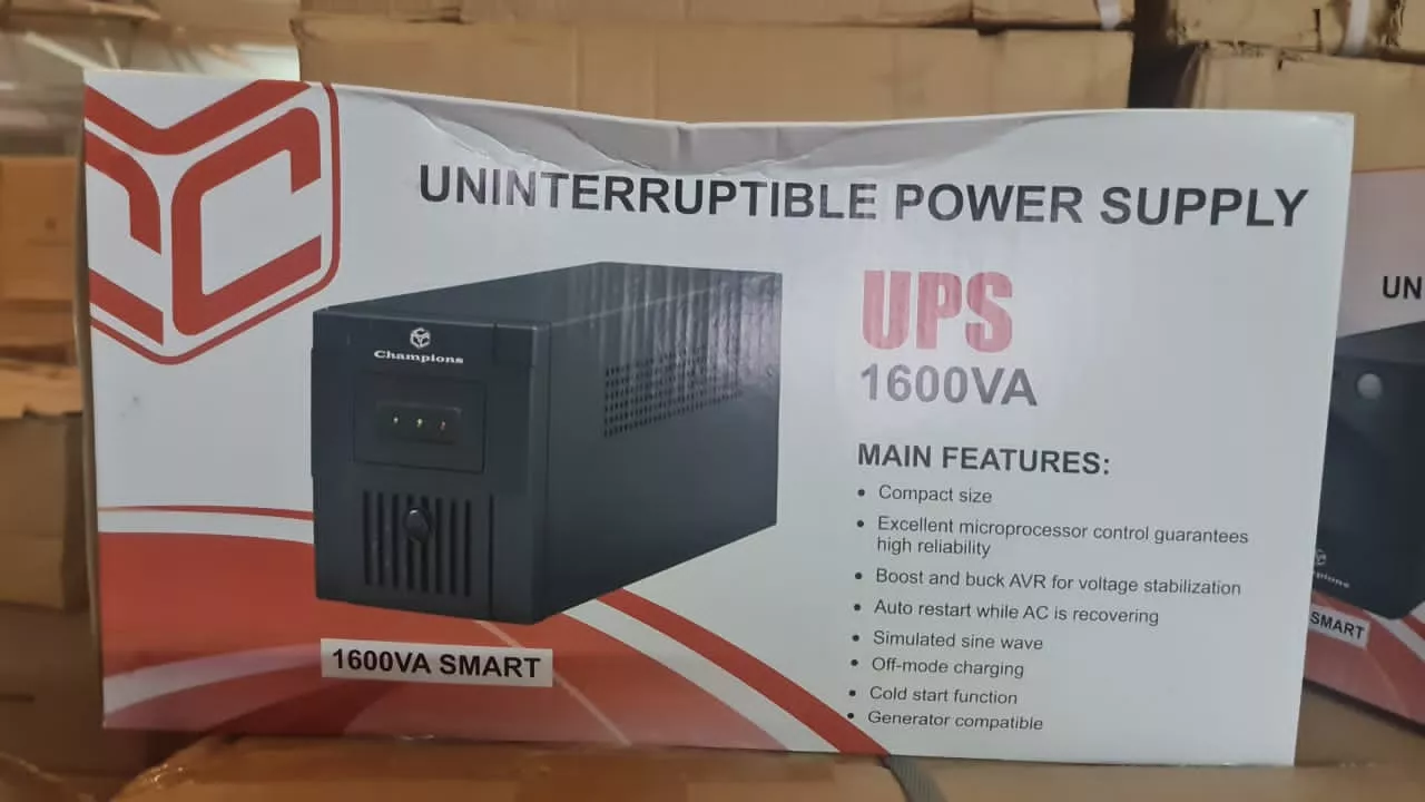 Champion 1600va Uninterrupted Power Supply - Image 2