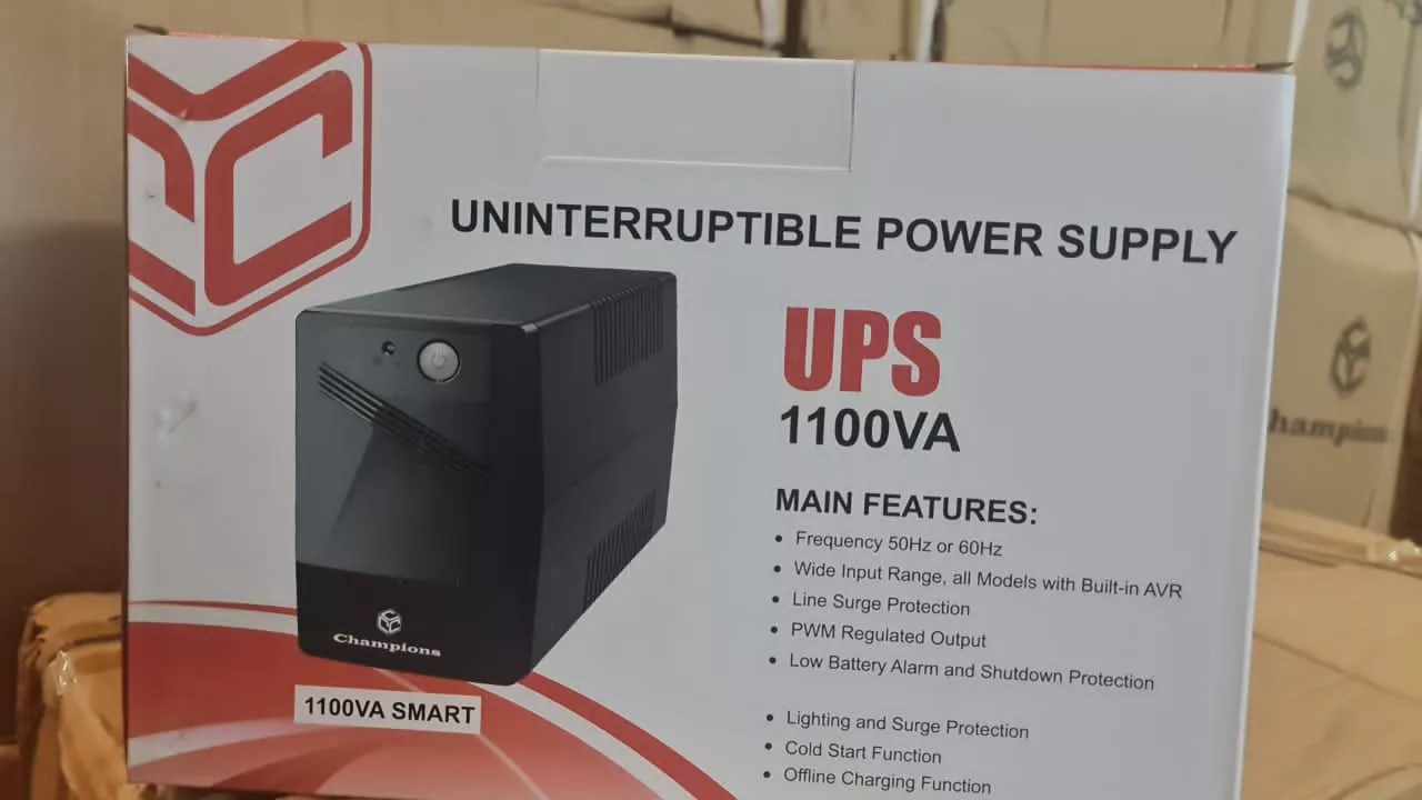 Champion 1100va Uninterrupted Power Supply