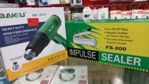 Sealing Machine And Heat Gun