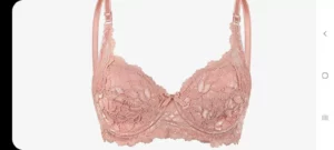 Valbonne Daniel Axel Bra Dusty Pink Size 36e