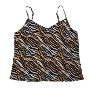 Tiger Print Mink Pink Cami Top