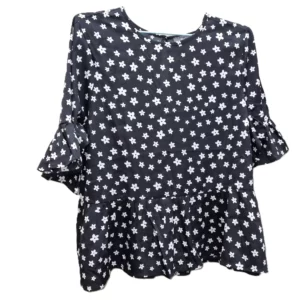 Womens Rayon Flower Printed Top