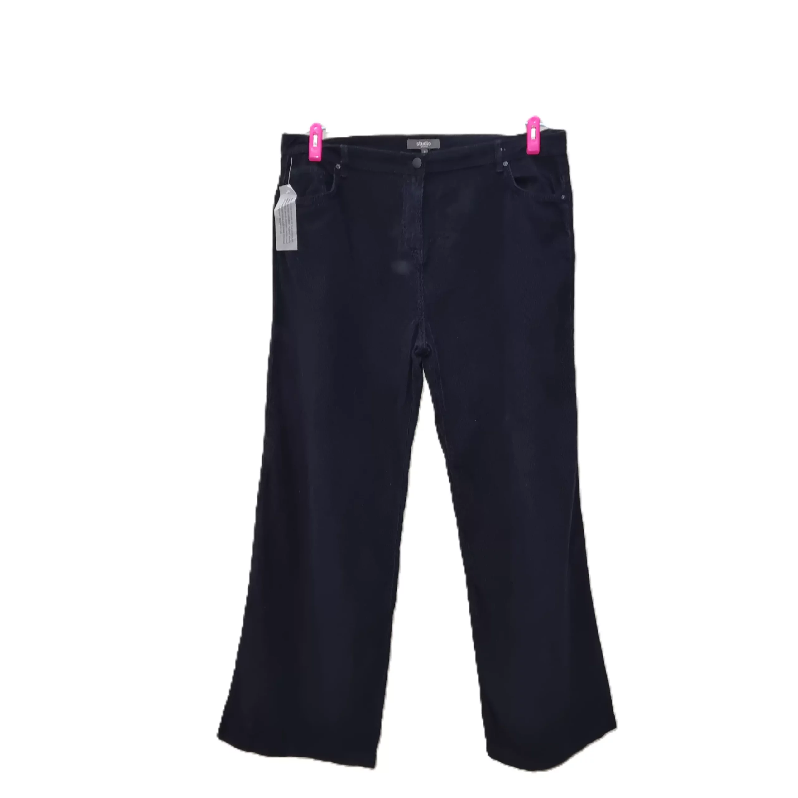 Ladies Plus Size Corduroy Jean Trouser size:18