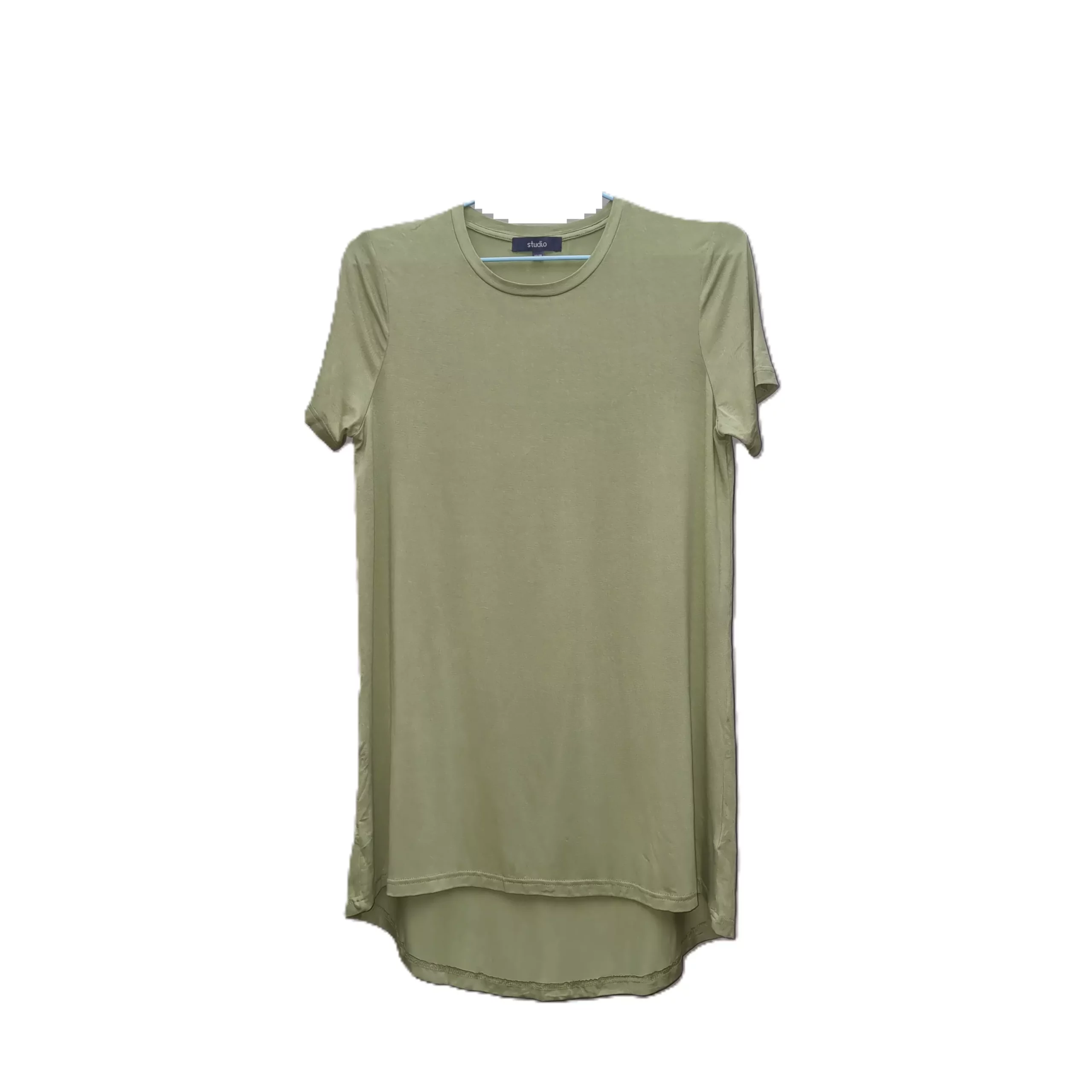 Women's Plus Basic Crew Neck Round Hem Shirt Dress size:16/18