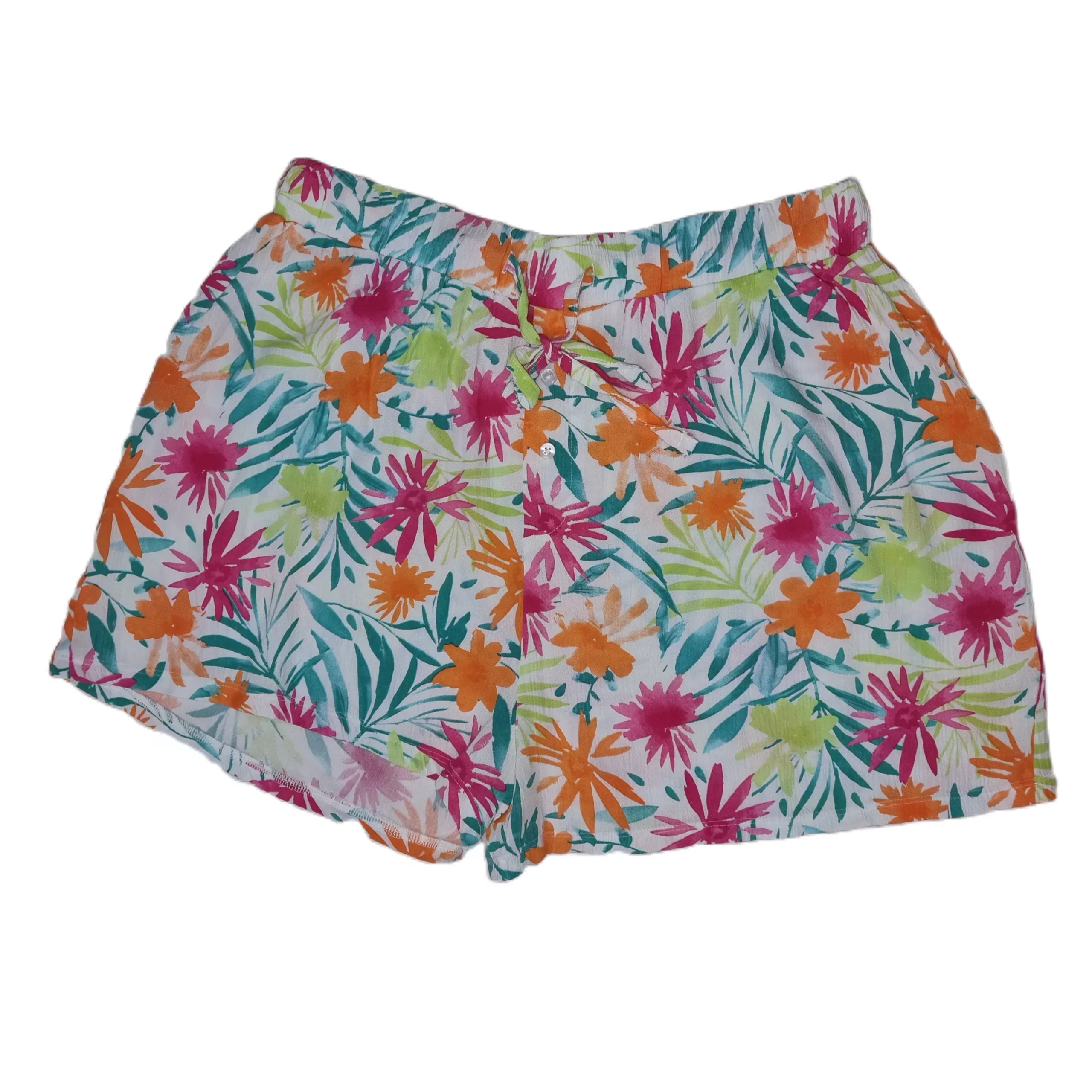 Bright Flower Swim Shorts, Multi Coloured