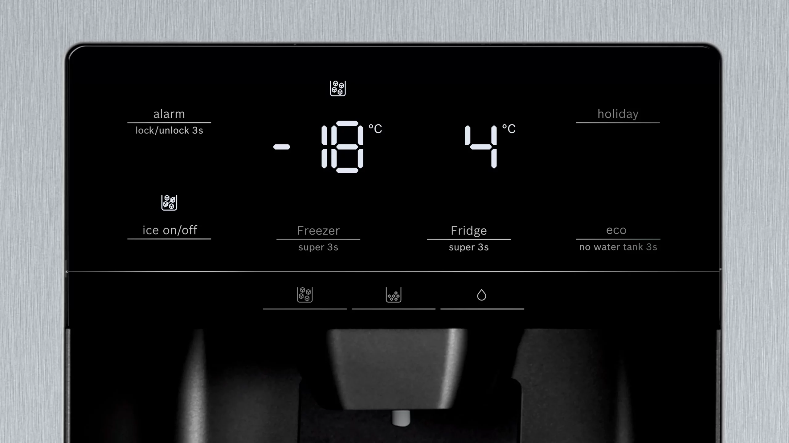 Bosch Side-by-side Fridge With Ice Maker - Image 4