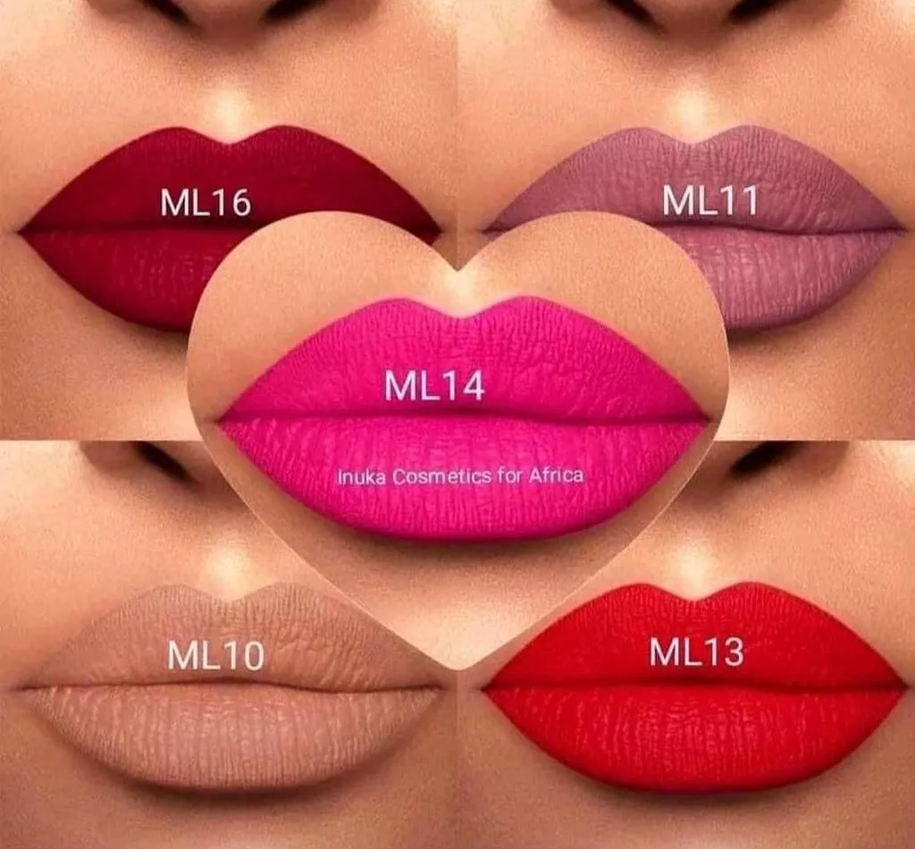 Matt Liquid Lipstick By Inuka.