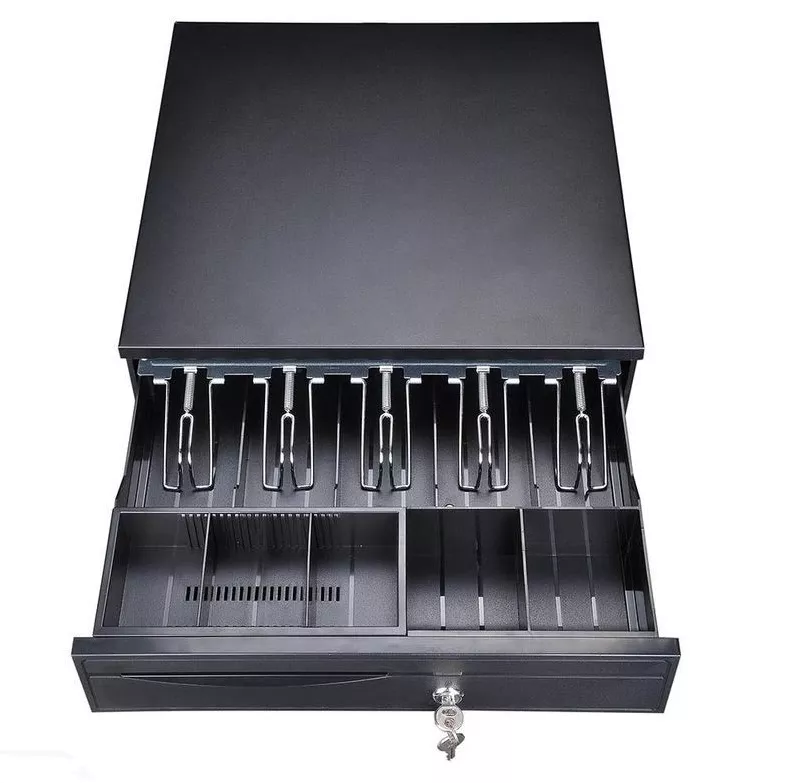 Cash Register Drawer 405b/c/d, Safe Box 5 Bill 5 Coin Tray For Pos Printer Store Money Lock Storage - Image 4