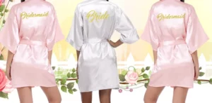 Wedding Dressing Robes
