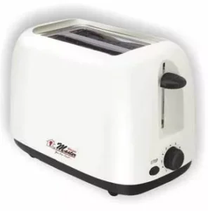2 Slice Bread Toaster, 1000w, Plastic, Electro Master Em-bt-1208