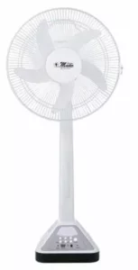 Electro Master 16" Rechargeable 3 Speed Standing Fan & Smb Lights, 35w