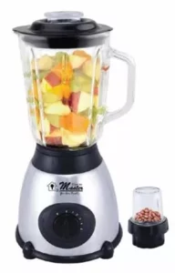 1.5l Glass Jar Blender 2in1 Blender