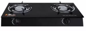 2 Plate Gas Stove Burner, Glass - Gm-sgs30009