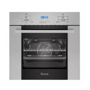 Ferre 60cm 6 Function Electric Under Counter Or Eye Level Oven - Stainless Steel