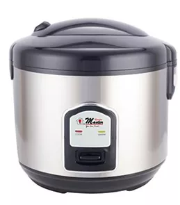 Deluxe Rice Cooker Non-stick Coating Steel Body 3litre