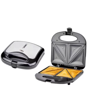 2 Slice Sandwich Toaster, Sandwich Maker Non-stick Double-sided Uniform Heating