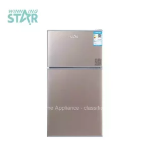 Golden Color Top Freezer Refrigerator