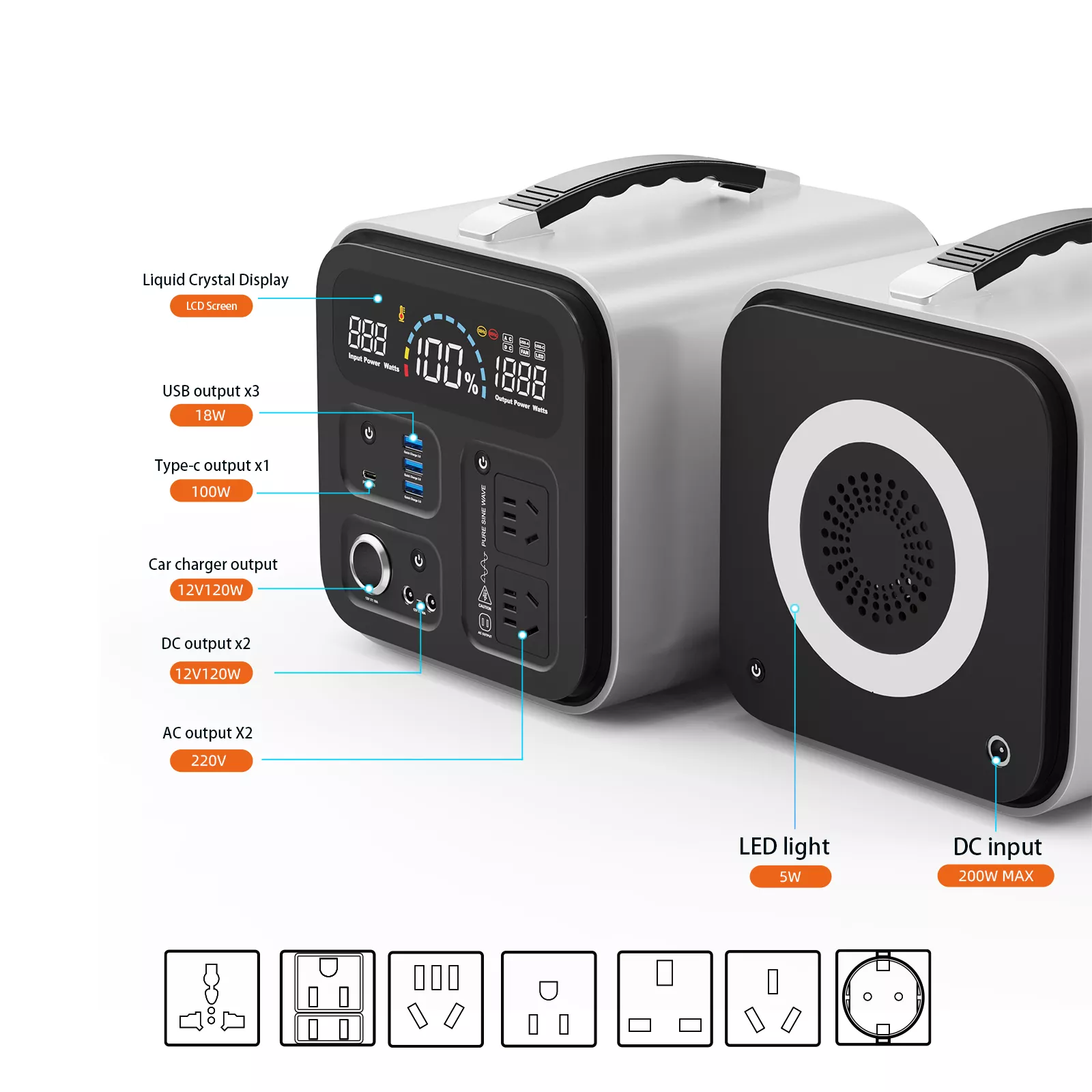 500w Lifepo4 Power Station Portable Lithium Solar Generator, Join our Distribution Network - Image 2