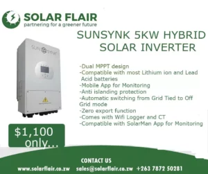 Sunsyk 5kw Hybrid Inverter