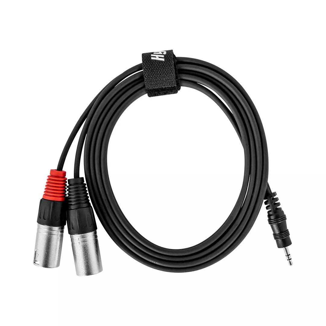 Hybrid Dual Rca-mini Jack Cable - Cabhyb064 - Image 2