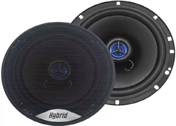 Hybrid Cf62-1 Core Series 6.5" 2-way Full Range Coaxial Car Audio Speakers