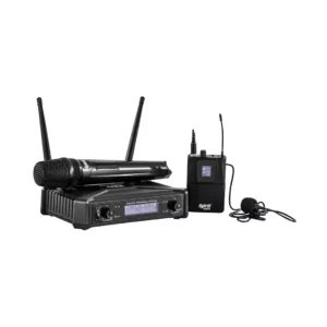 Hybrid Handheld Microphone U-df B Handheld + Lapel Wireless Microphone System