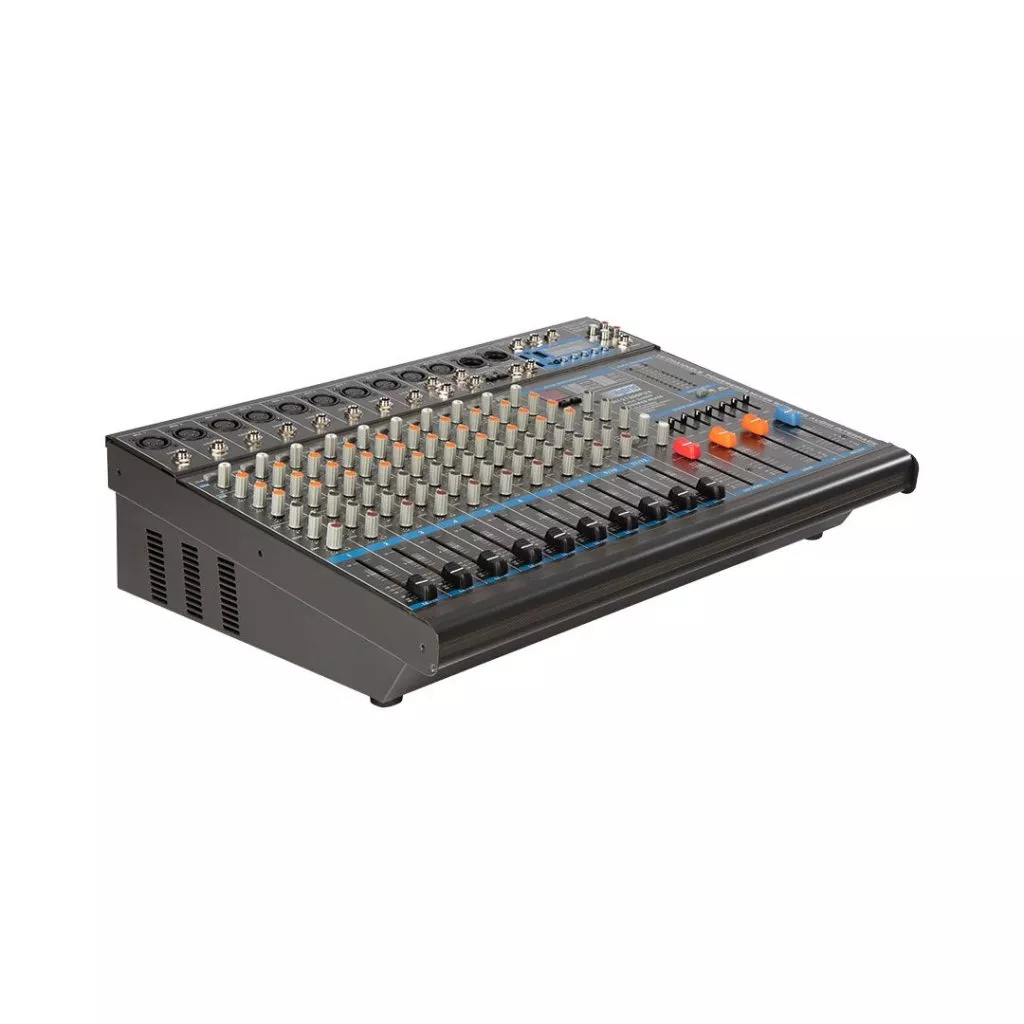 Hybrid M121200pux 10ch 1200w Powered Mixer With Usb