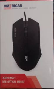 Usb Wired Optical Mouse, Arpcm61