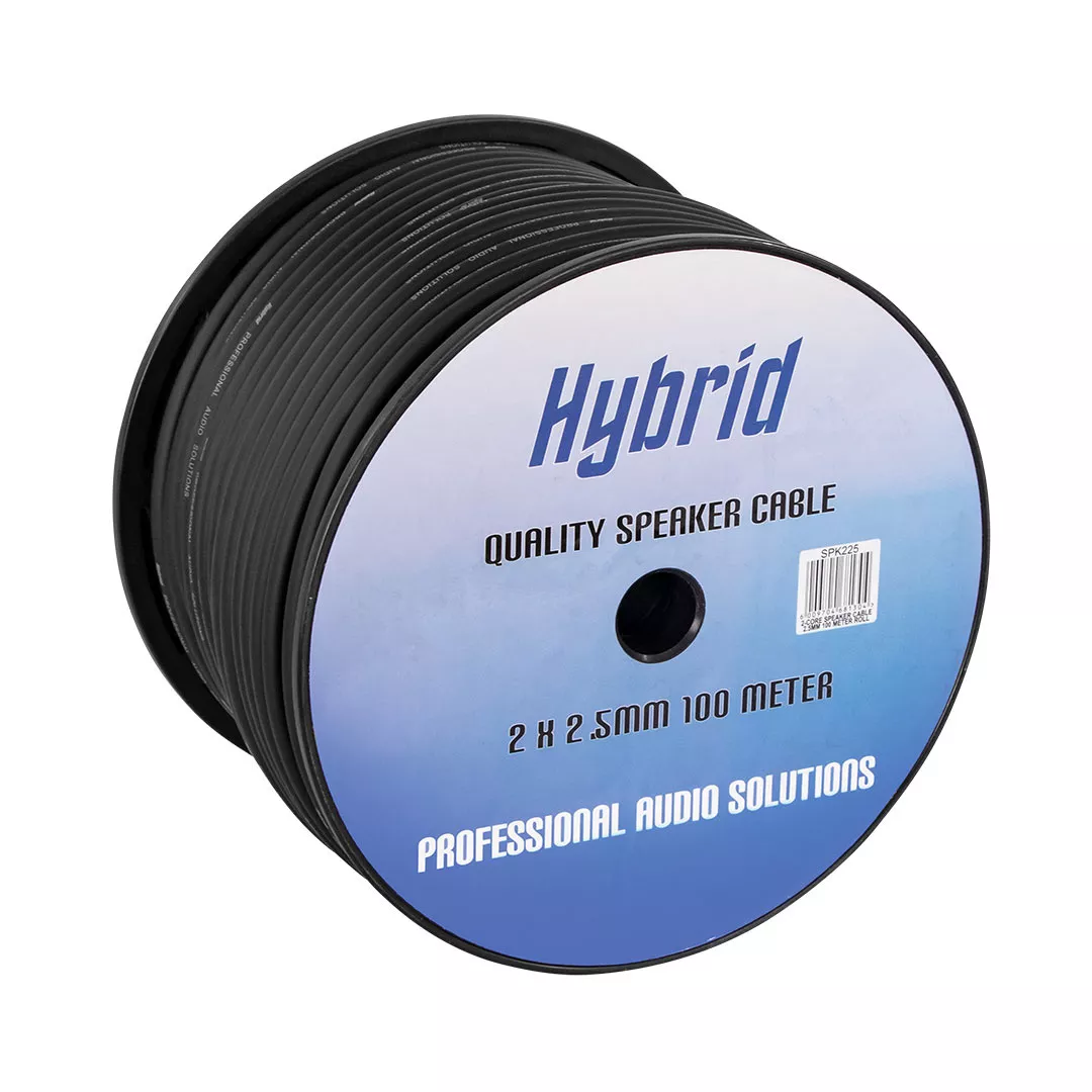 Hybrid Speakon Cable 2x2.5mm 100m Roll - Image 2