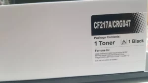 Cf217a/crg047 Black Replacement Toner Cartridges For Hp Printers